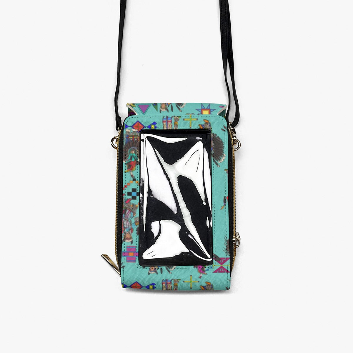 Men's Tradish Dancers Eggshell Blue Mobile Phone Chest Bag