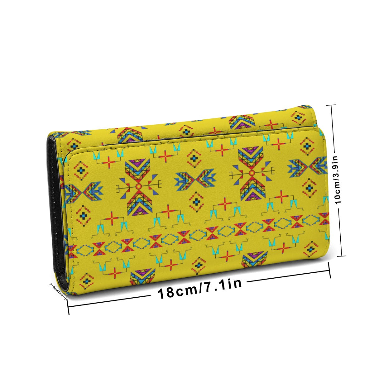 Rainy Chief Rainbow Yellow Foldable Wallet