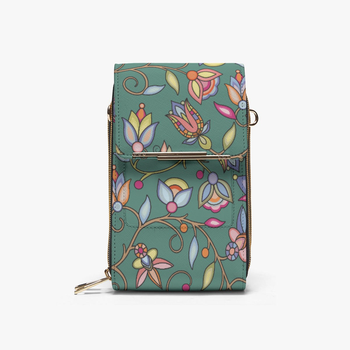 Buffalo Bloom Pond Reflection Mobile Phone Chest Bag
