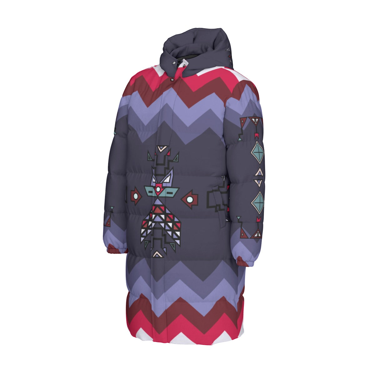 Cinder Guardian Unisex Long Down Jacket