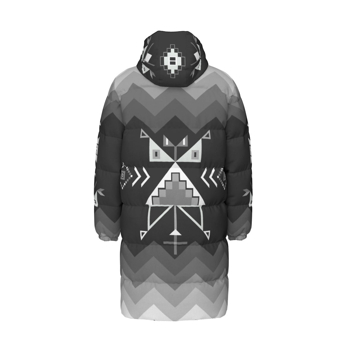 Owl Watcher Unisex Long Down Jacket