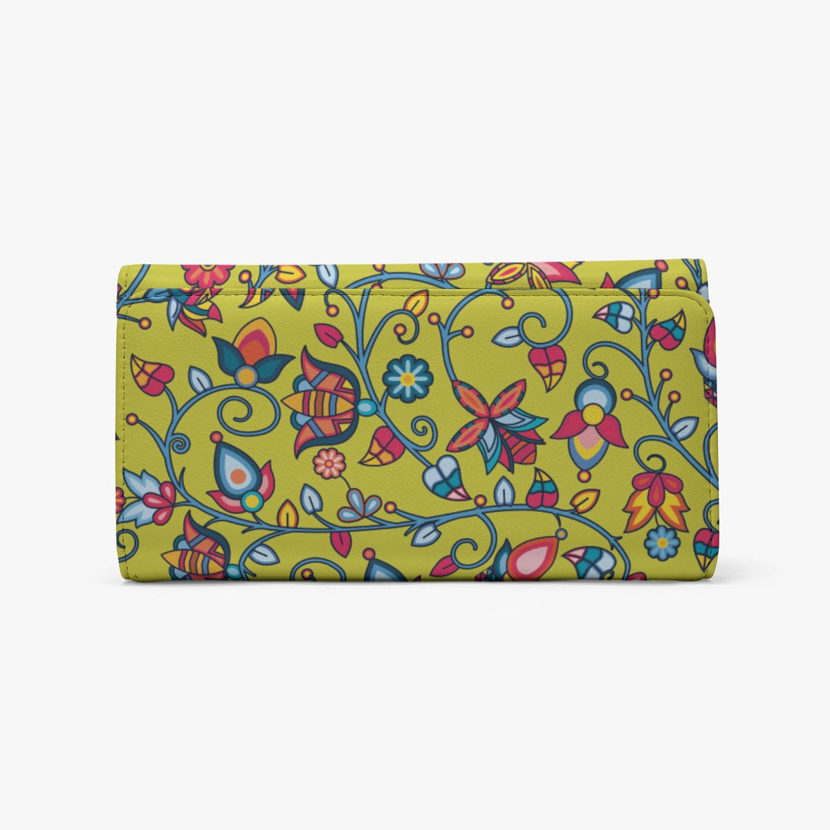 Thorny Path Yellow Foldable Wallet