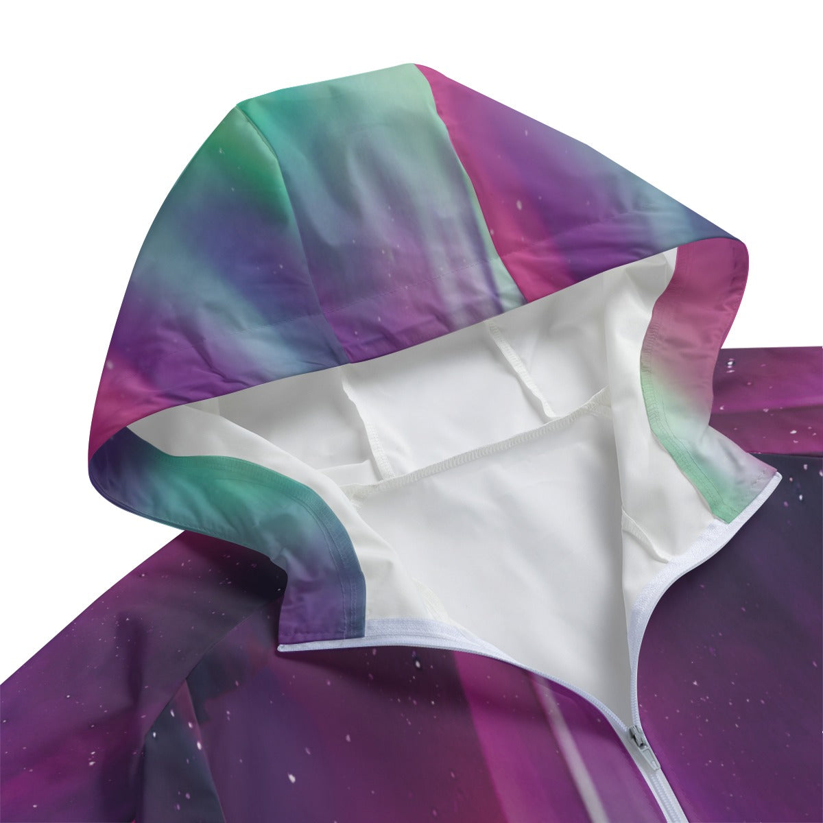 Summer Nights Unisex Windbreaker Long Jacket