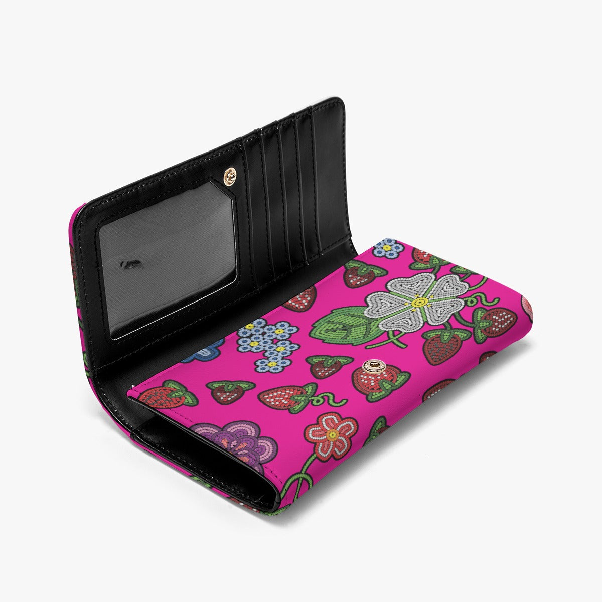 Berry Pop Blush Foldable Wallet