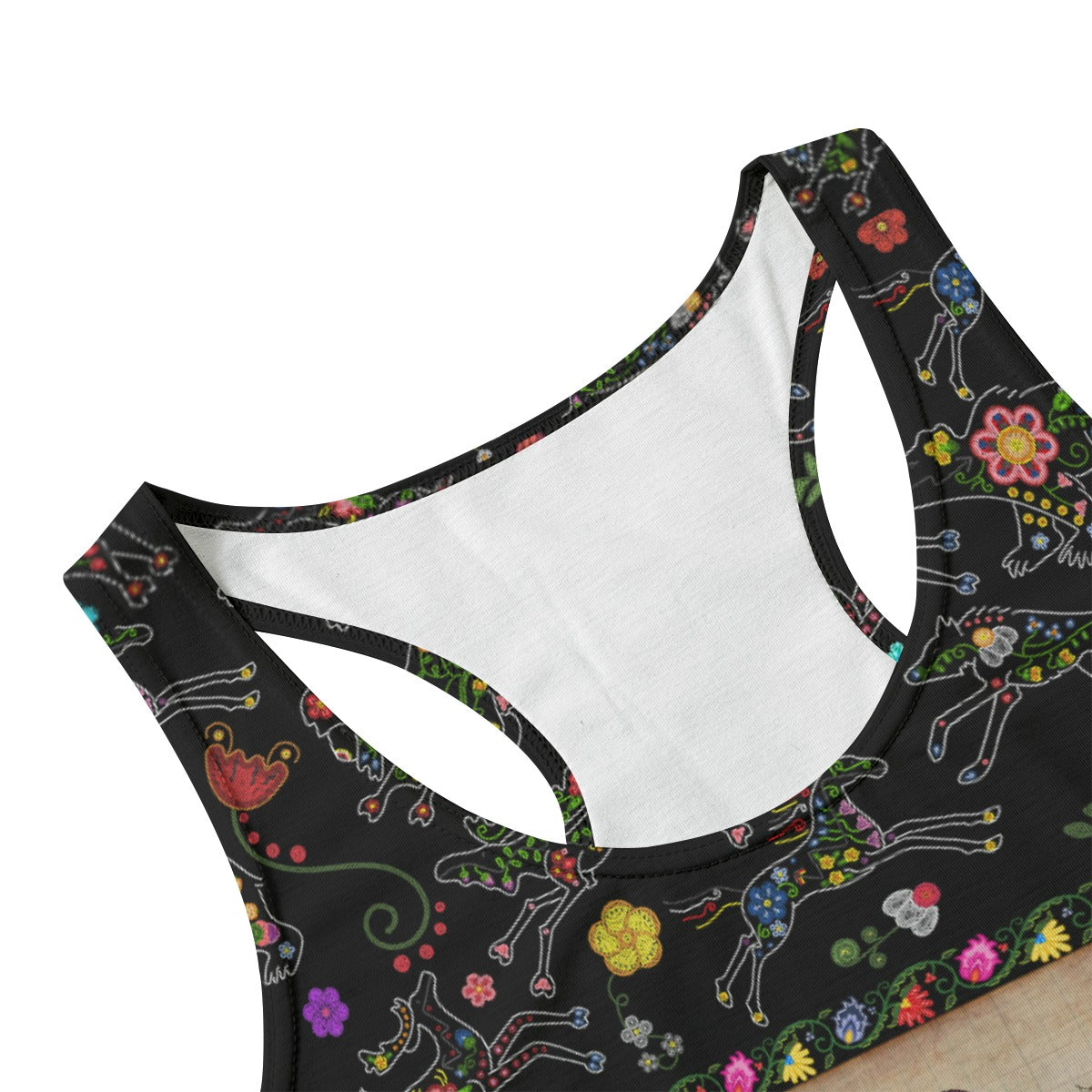 Floral Ledger Sweethearts Eco-friendly Women's Tank Top