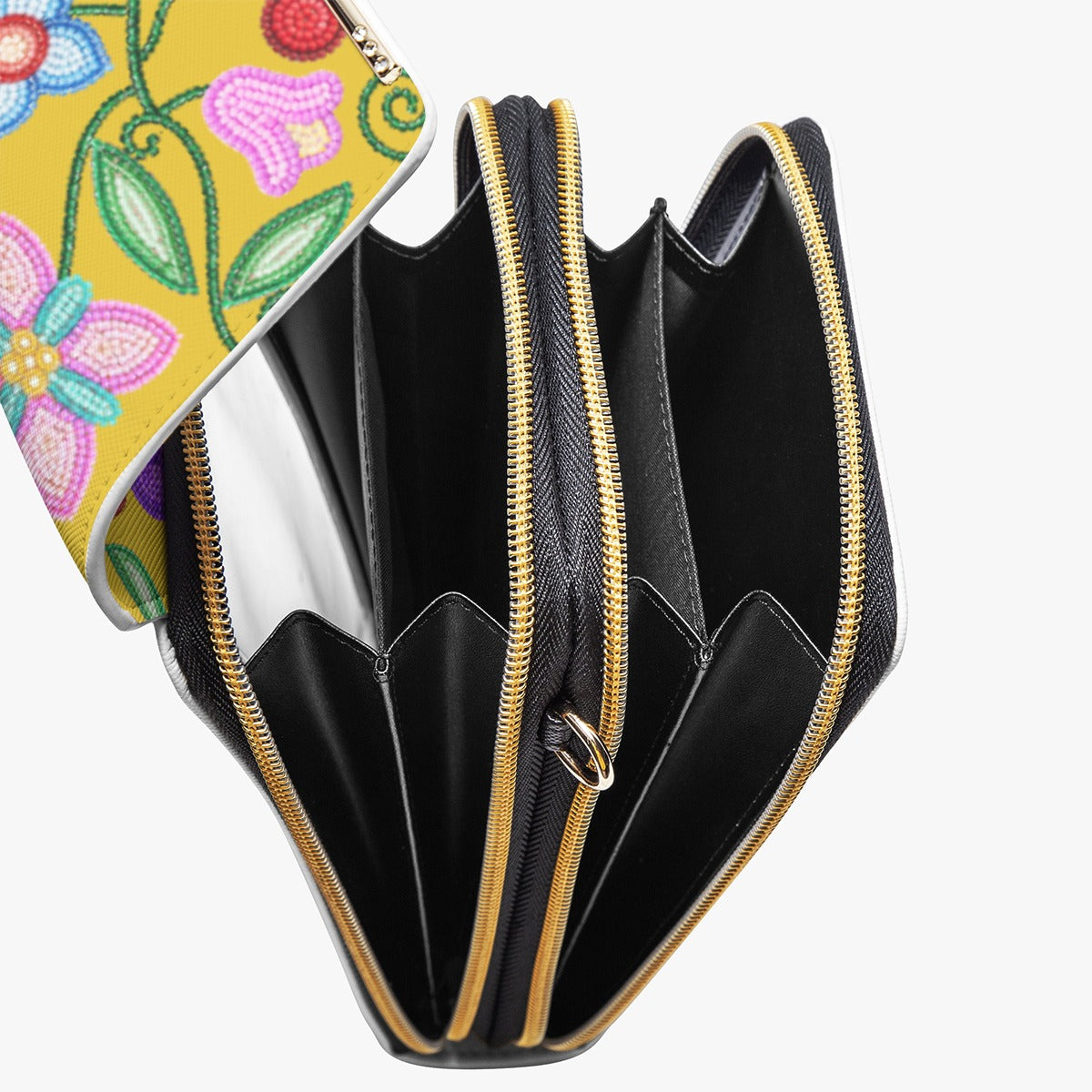 Petal Harmony Ochre Mobile Phone Chest Bag