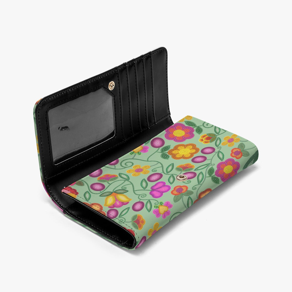 Boreal Bounty Green Foldable Wallet