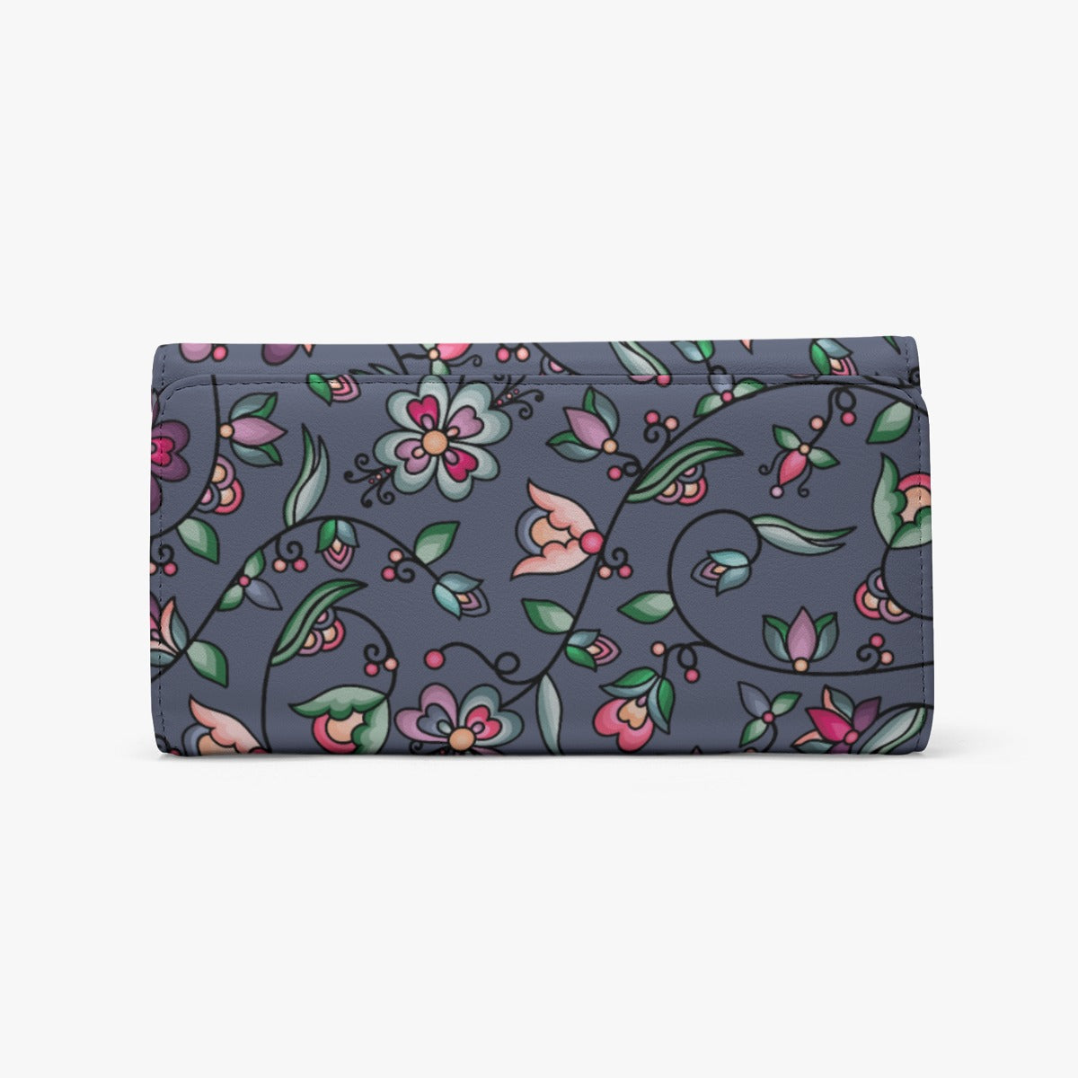 Amber Evening Garland Blue Foldable Wallet