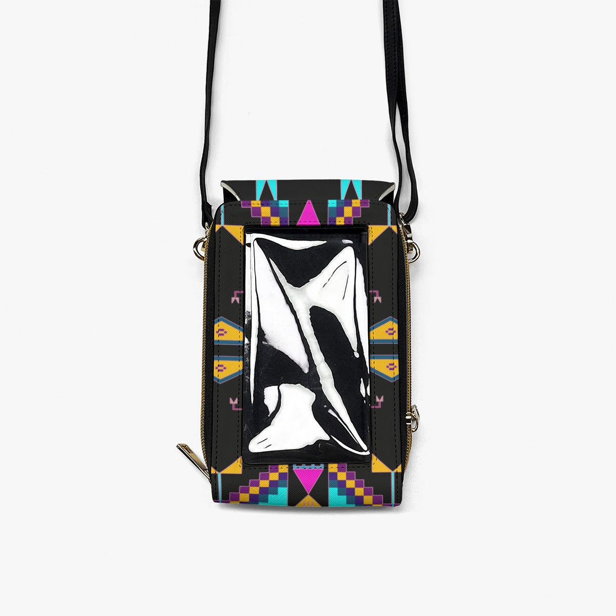 Rite of Passage Black Mobile Phone Chest Bag