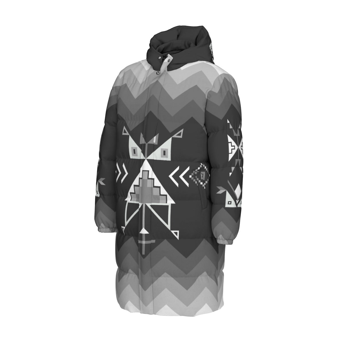 Owl Watcher Unisex Long Down Jacket