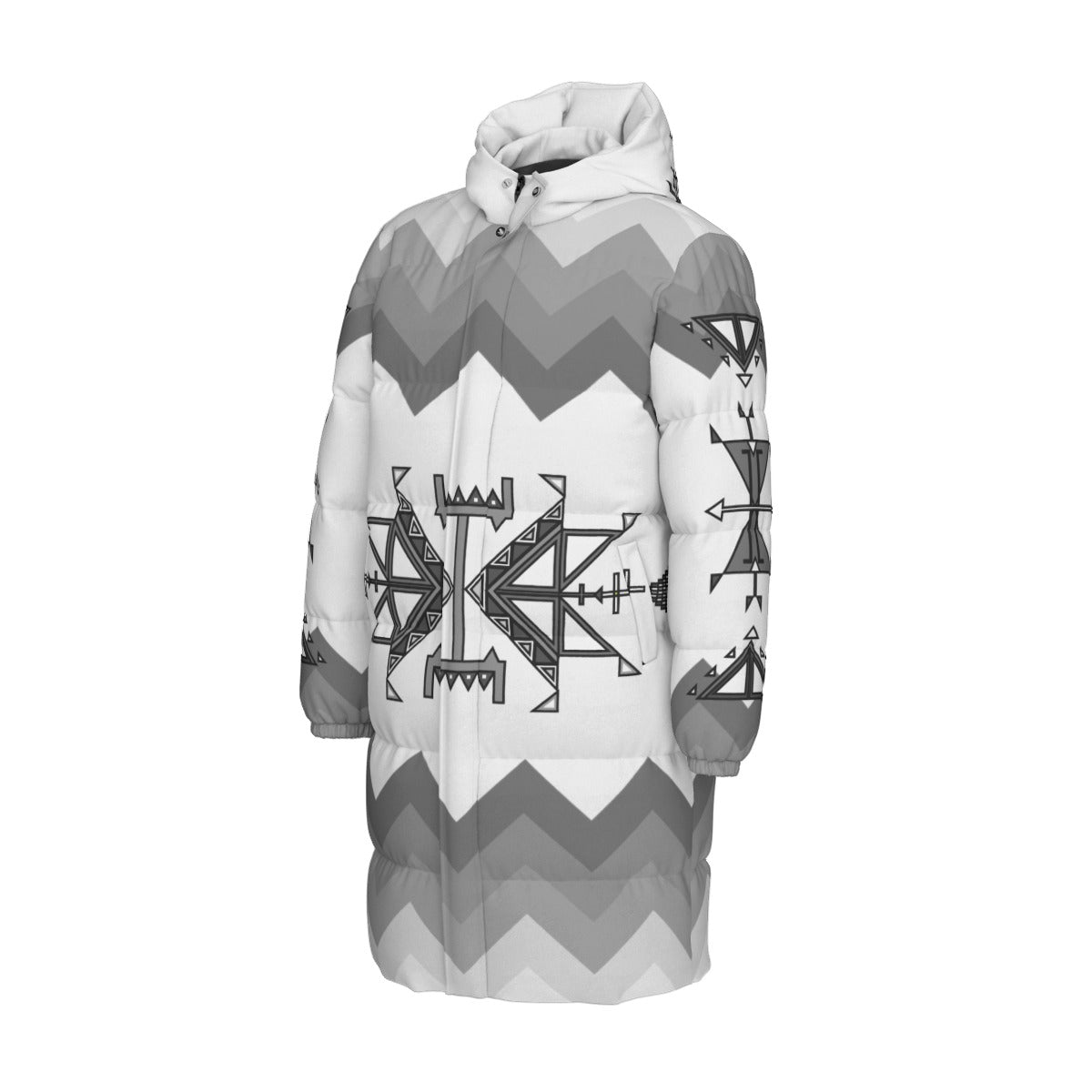 Eagle Strike Unisex Long Down Jacket