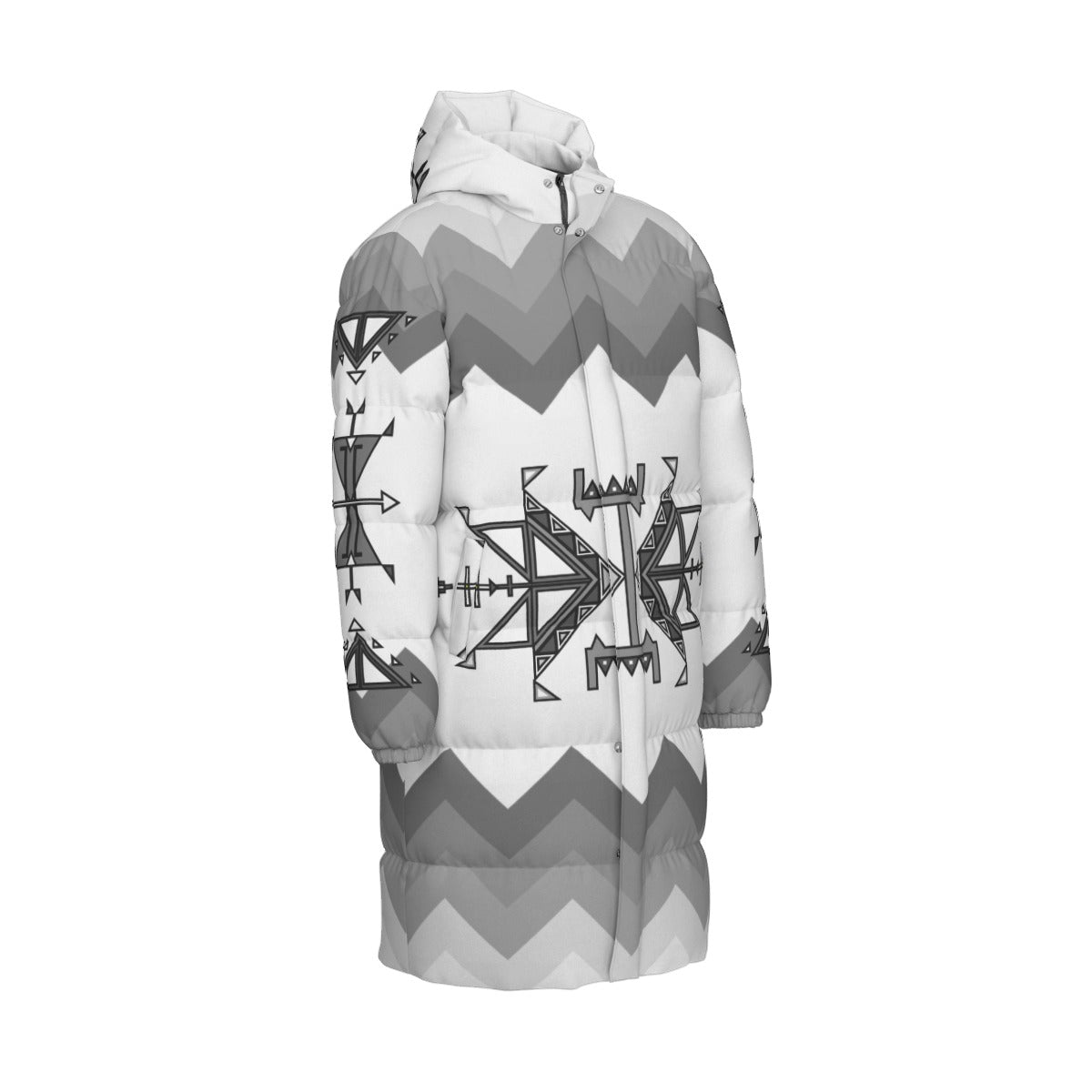 Eagle Strike Unisex Long Down Jacket