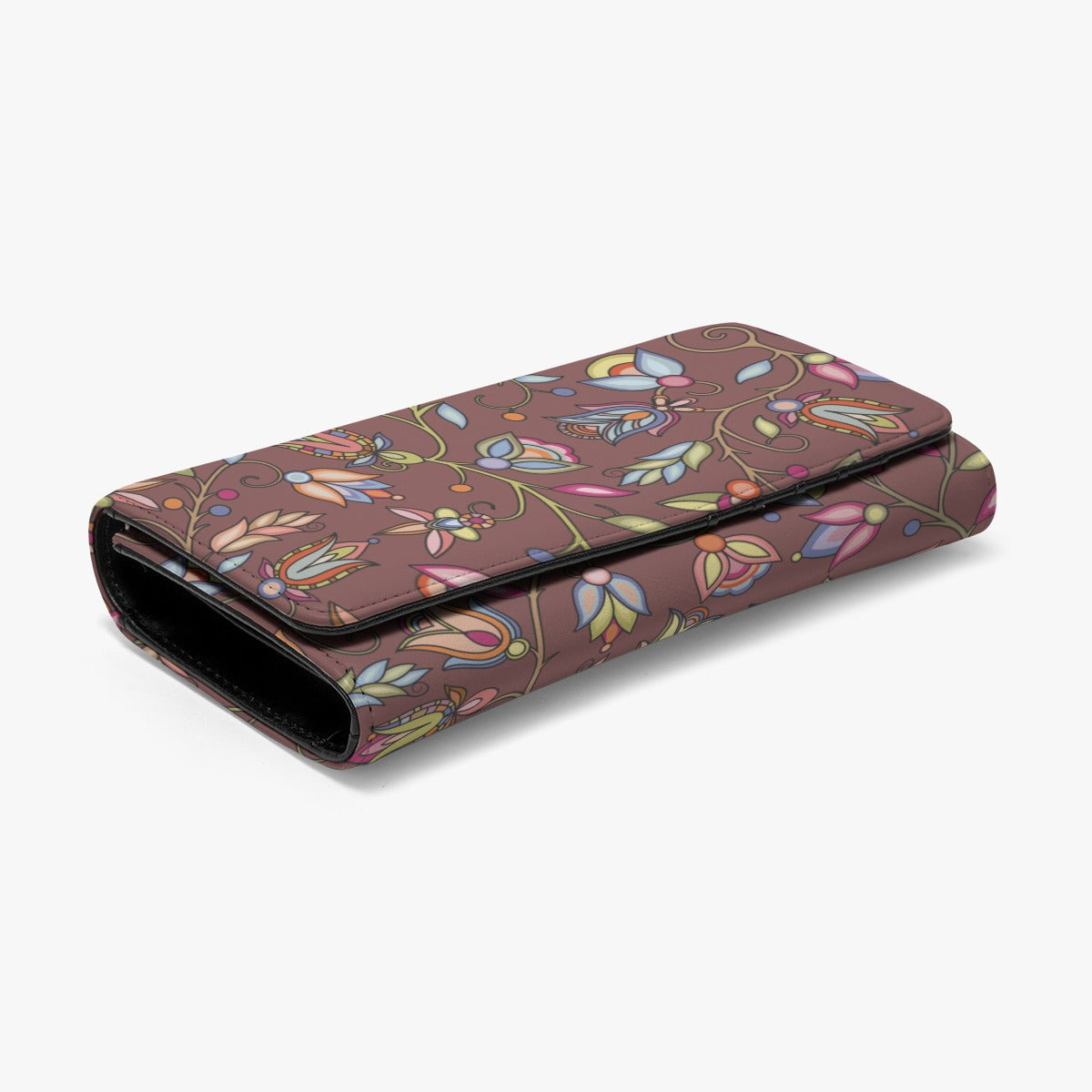 Buffalo Bloom Clay Foldable Wallet