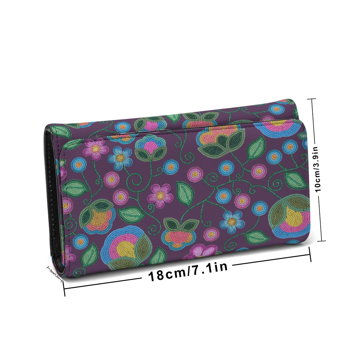 Turquoise Sunbeam Violet Foldable Wallet