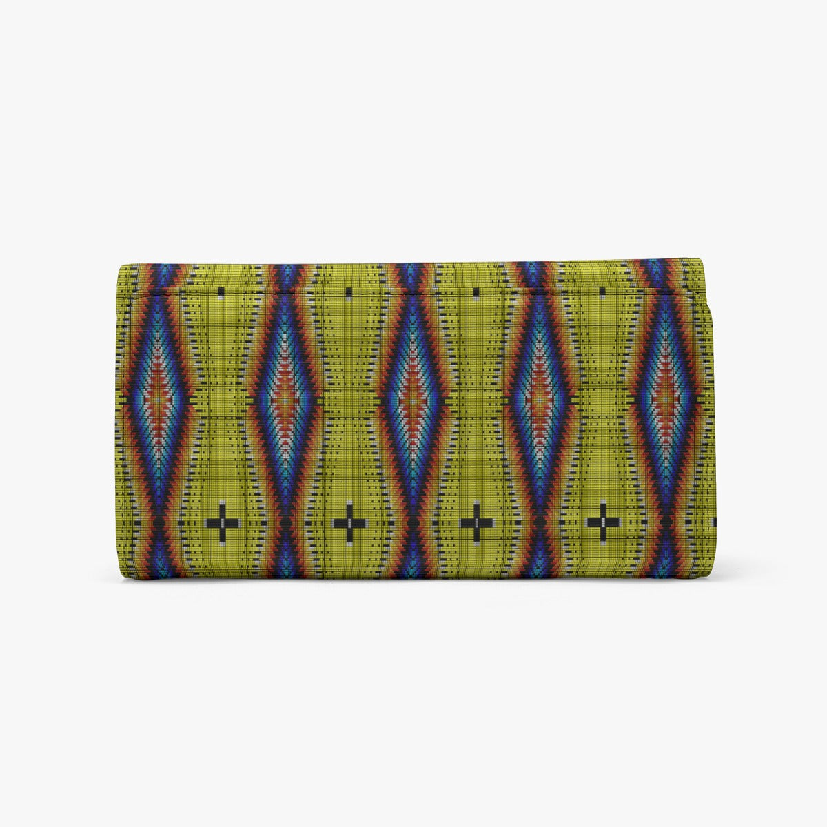 Diamond in the Bluff Yellow Foldable Wallet
