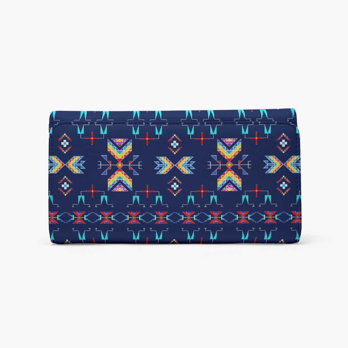 Rainy Chief Rainbow Night Lake Foldable Wallet