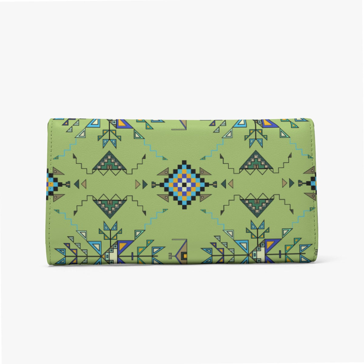 Bear Shield Green Foldable Wallet