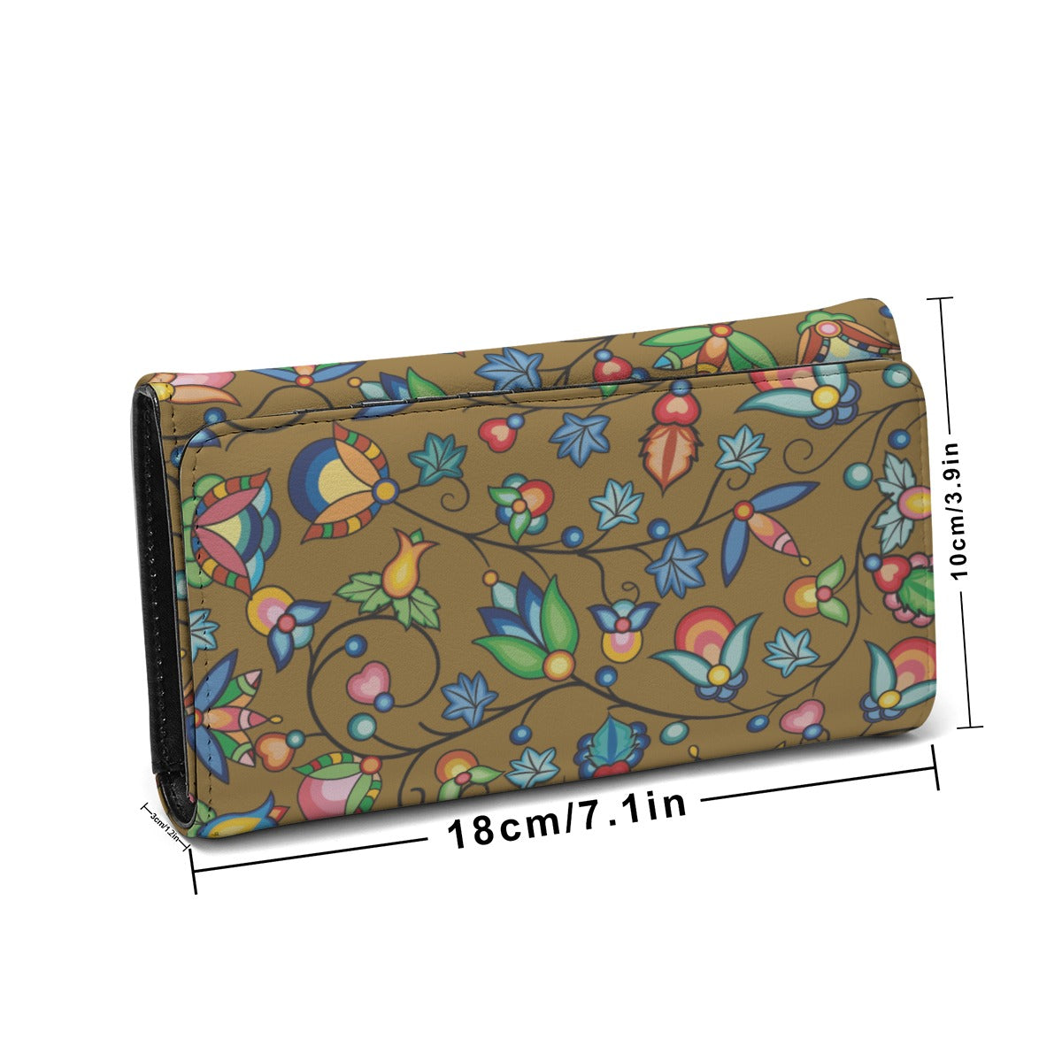 Prairie Plains Spirit Fall Leaves Foldable Wallet