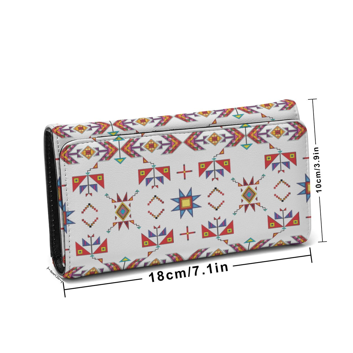 Scattered Generations White Foldable Wallet