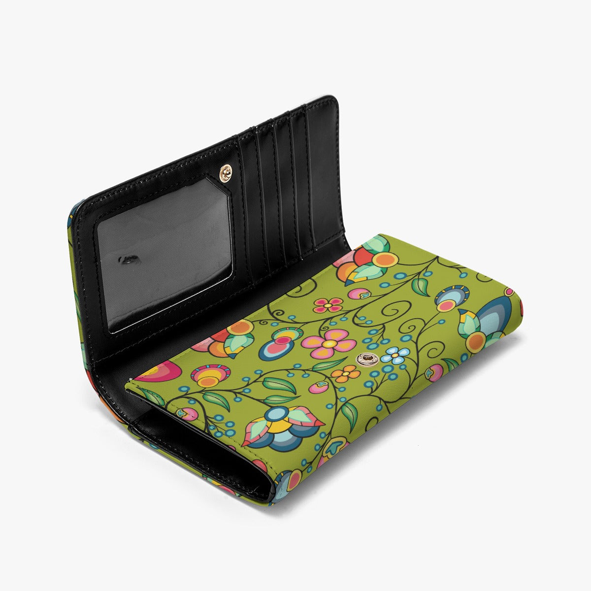 Floral Bounty Sweetgrass Foldable Wallet