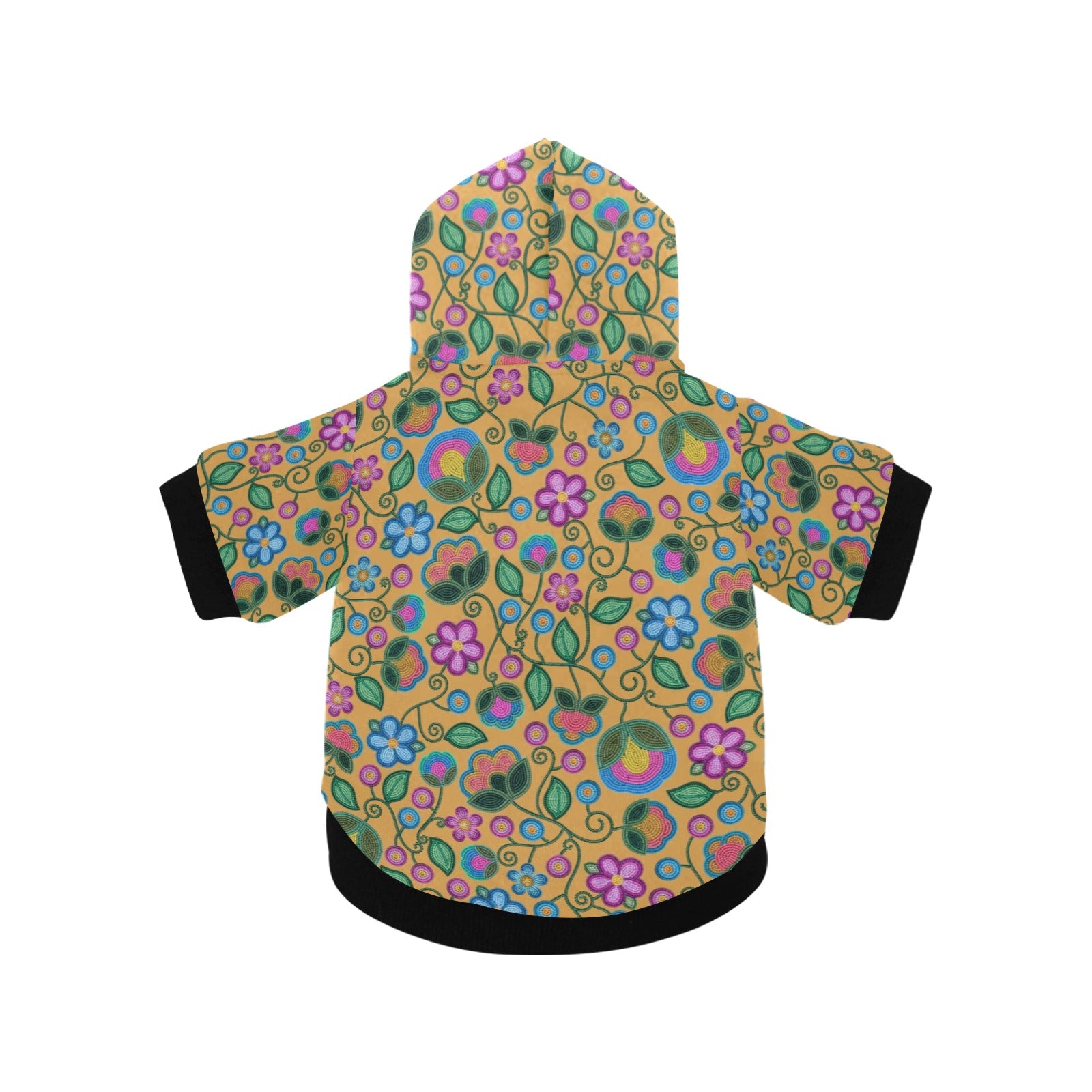 Turquoise Sunbeam Yellow Pet Dog Hoodie