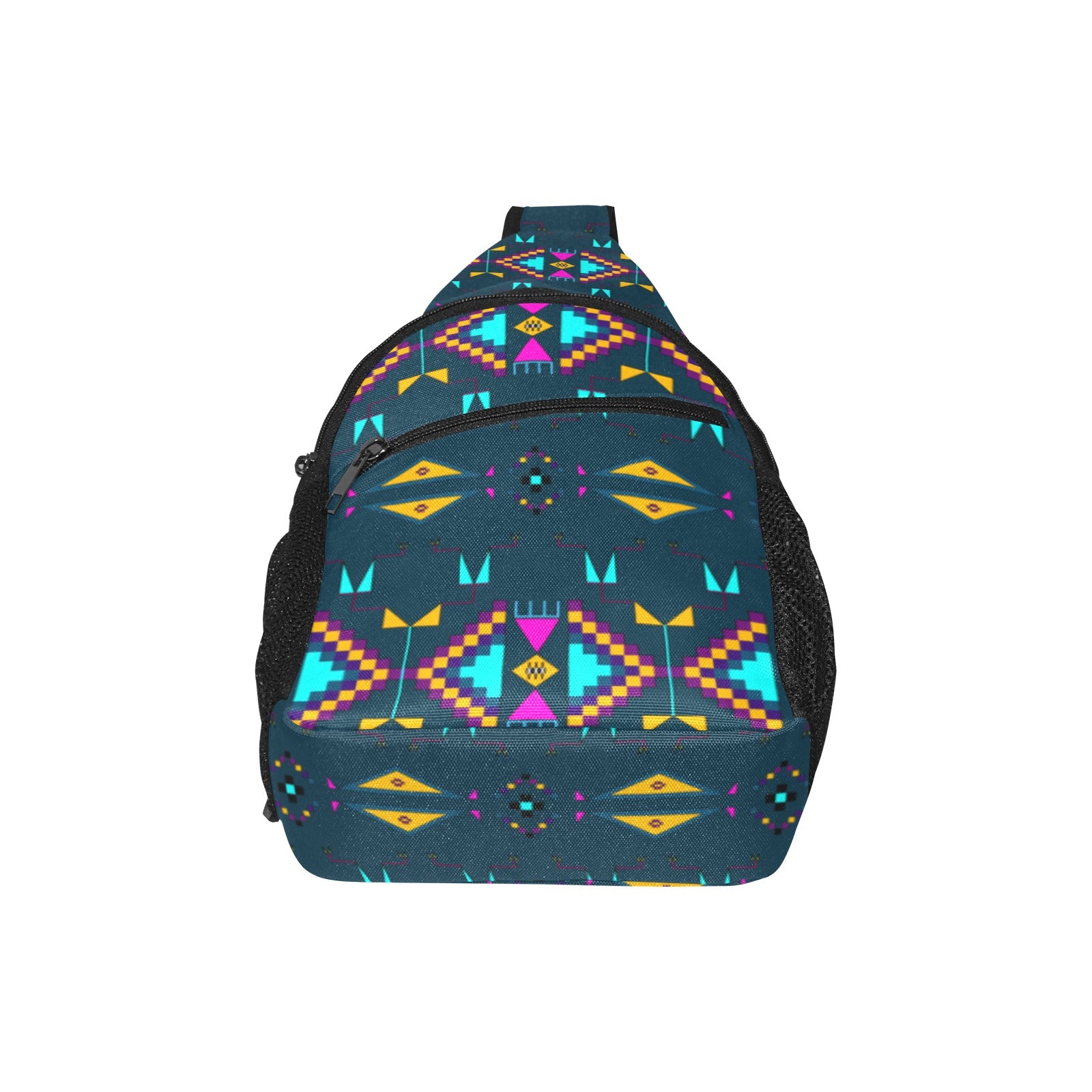 Rite of Passage Dark Teal Chest Bag
