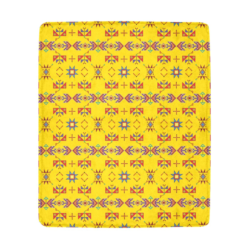 Scattered Generations Maize Ultra-Soft Micro Fleece Blanket 50"x60"