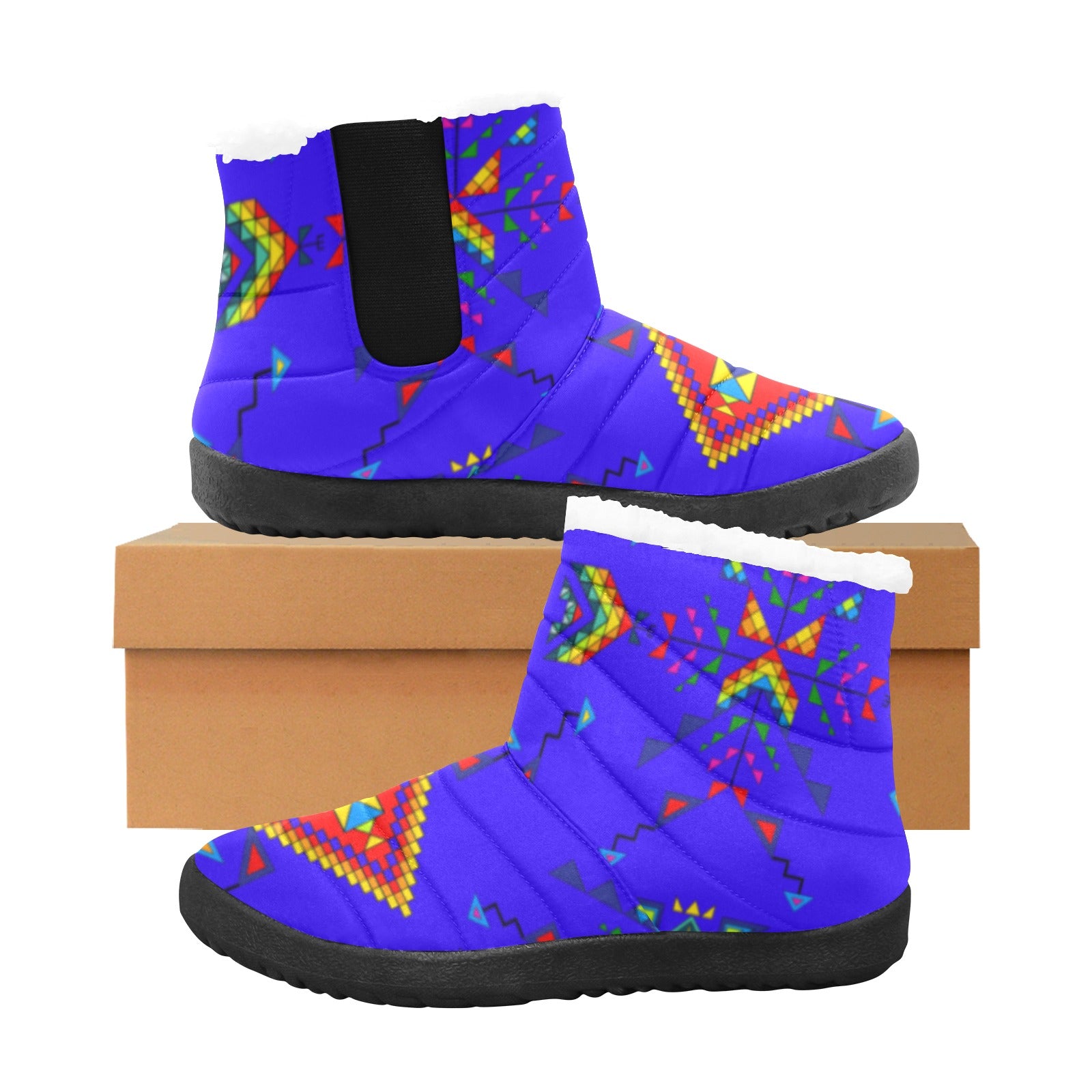 Buffalo Jump Blue Women's Cotton-Padded Shoes