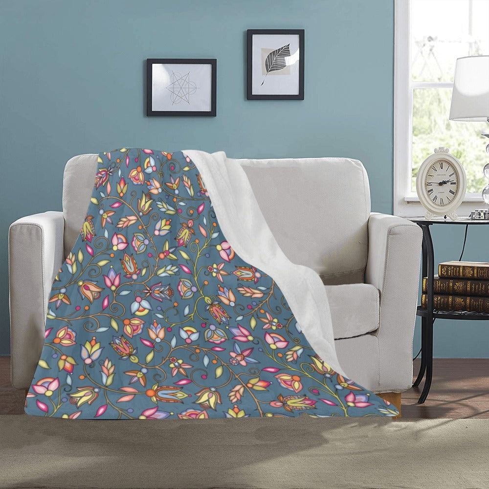 Buffalo Bloom Rainstorm Ultra-Soft Micro Fleece Blanket 40"x50"