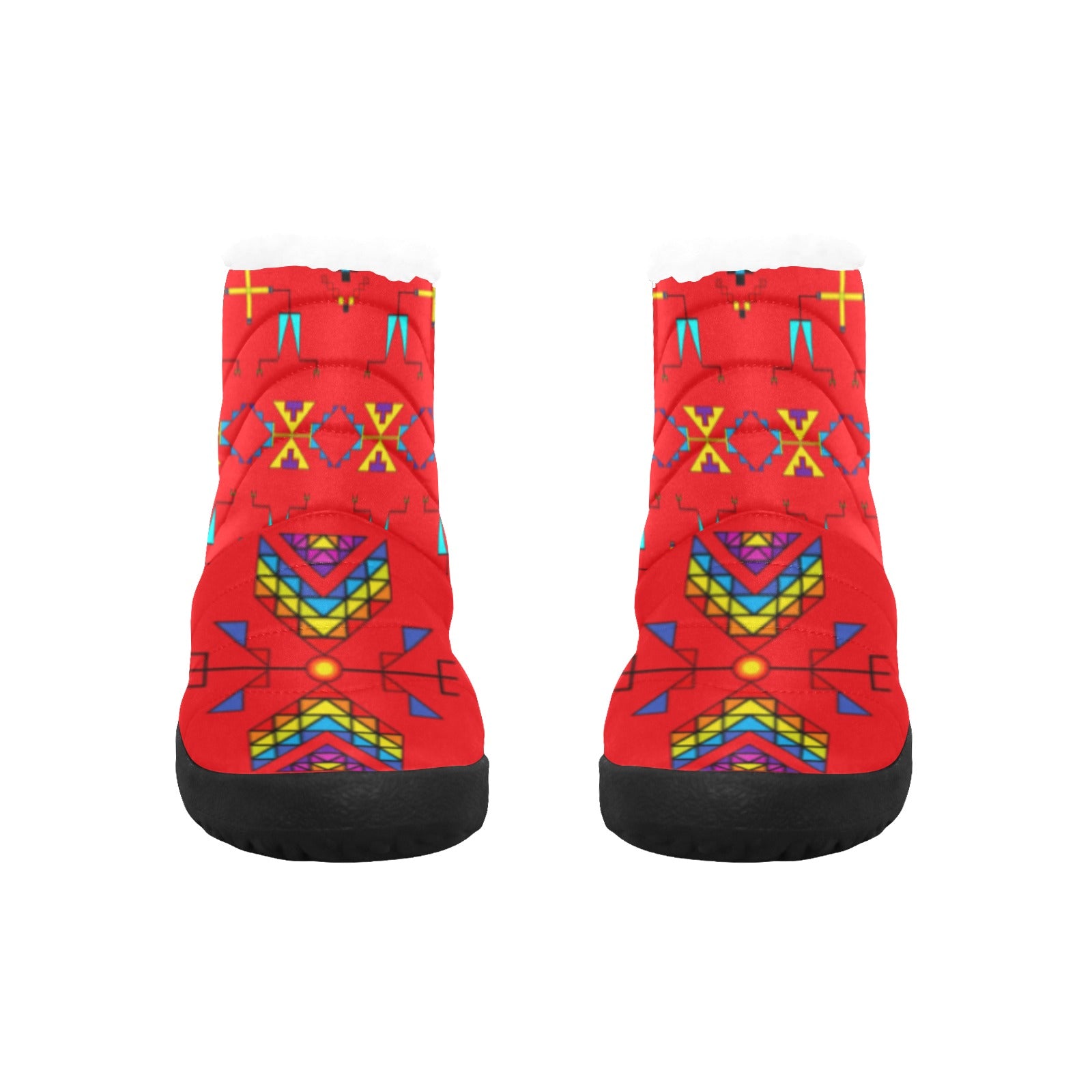 Rainy Chief Rainbow Red Men's Padded Winter Boot