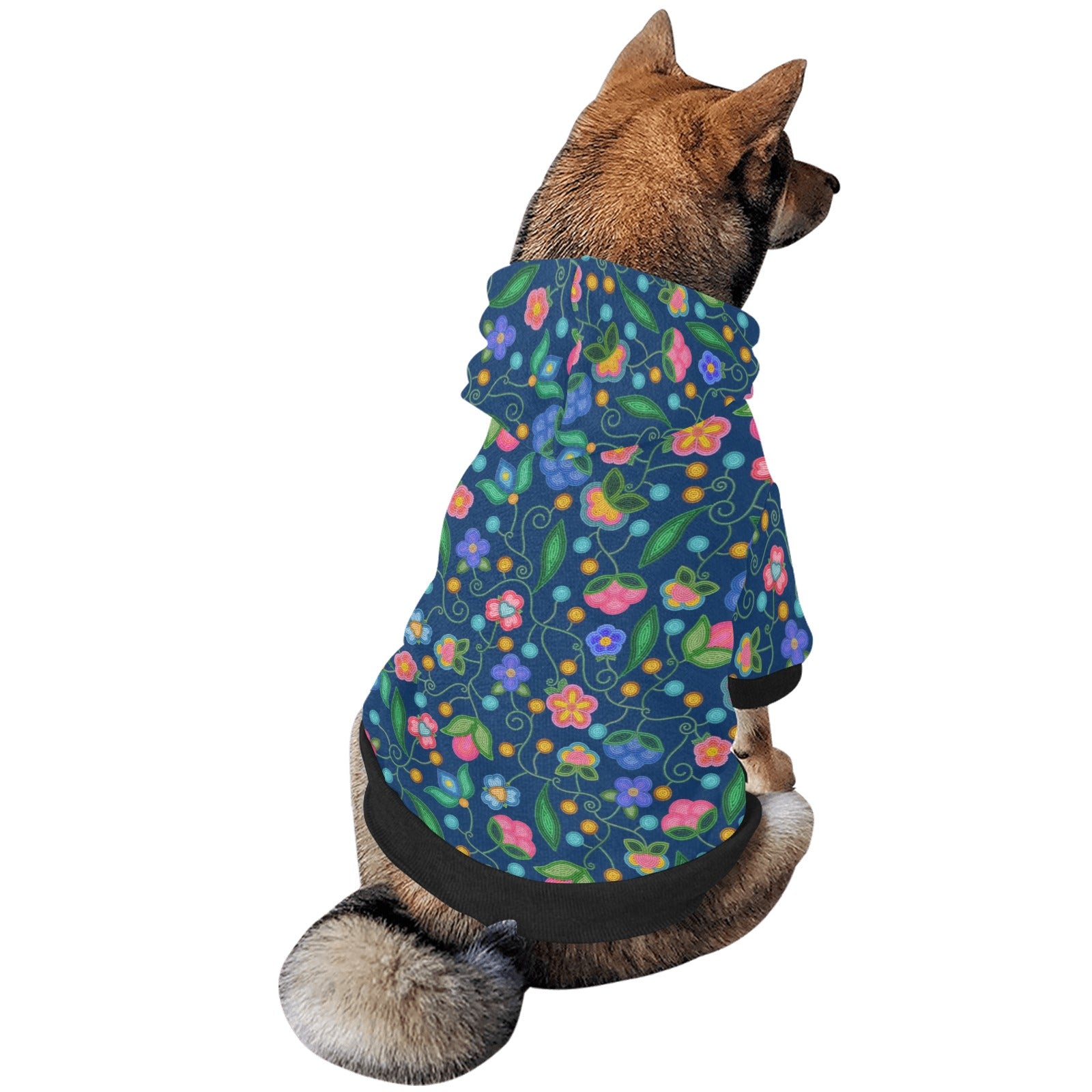 Skyberry Serenade Navy Pet Dog Hoodie