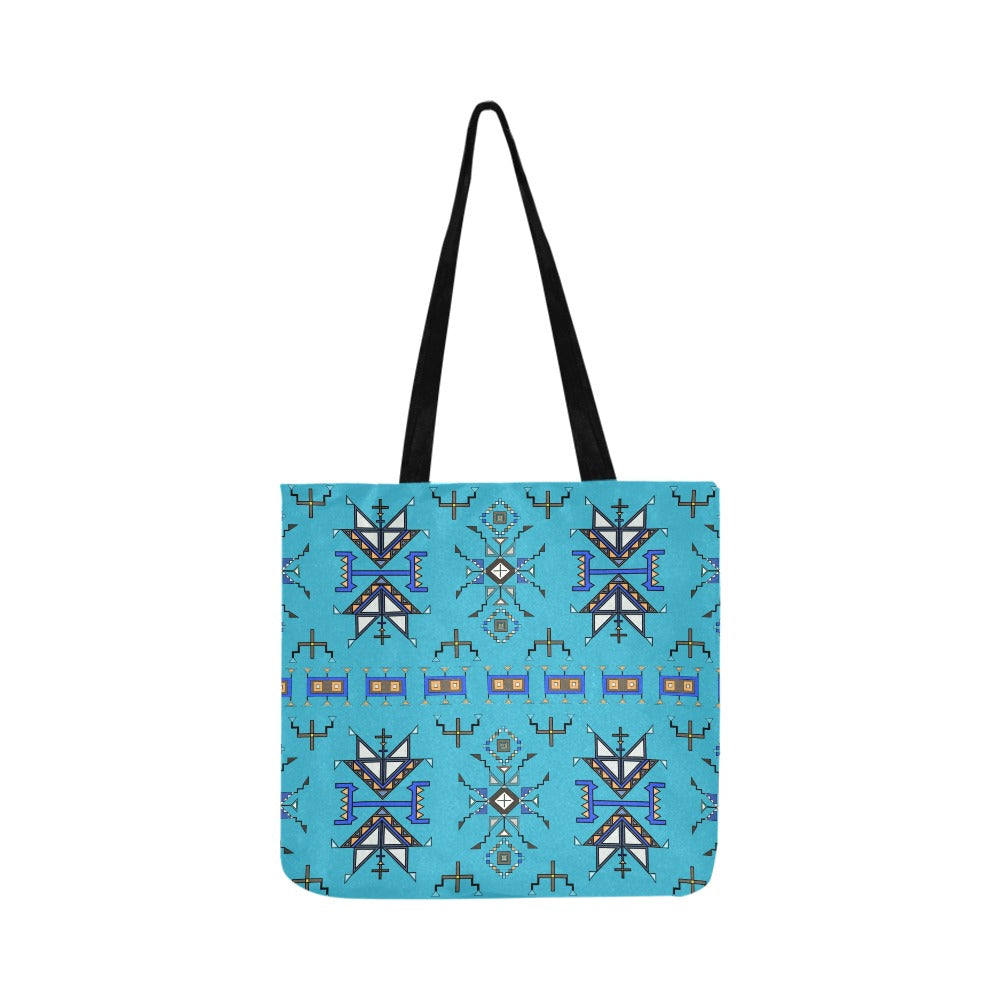 Eagle Strike Blue Reusable Shopping Bag (Two sides)