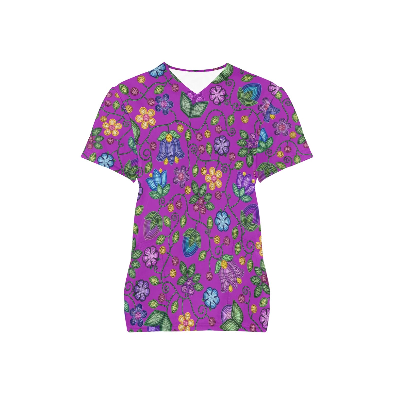 Bloom Uplift Purple Scrub Top