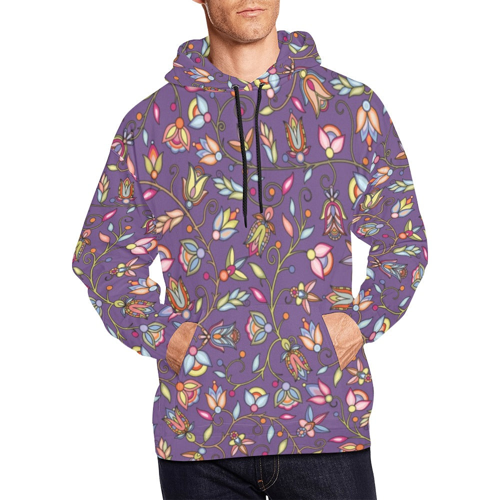 Buffalo Bloom Nightcloud Hoodie for Men (USA Size)