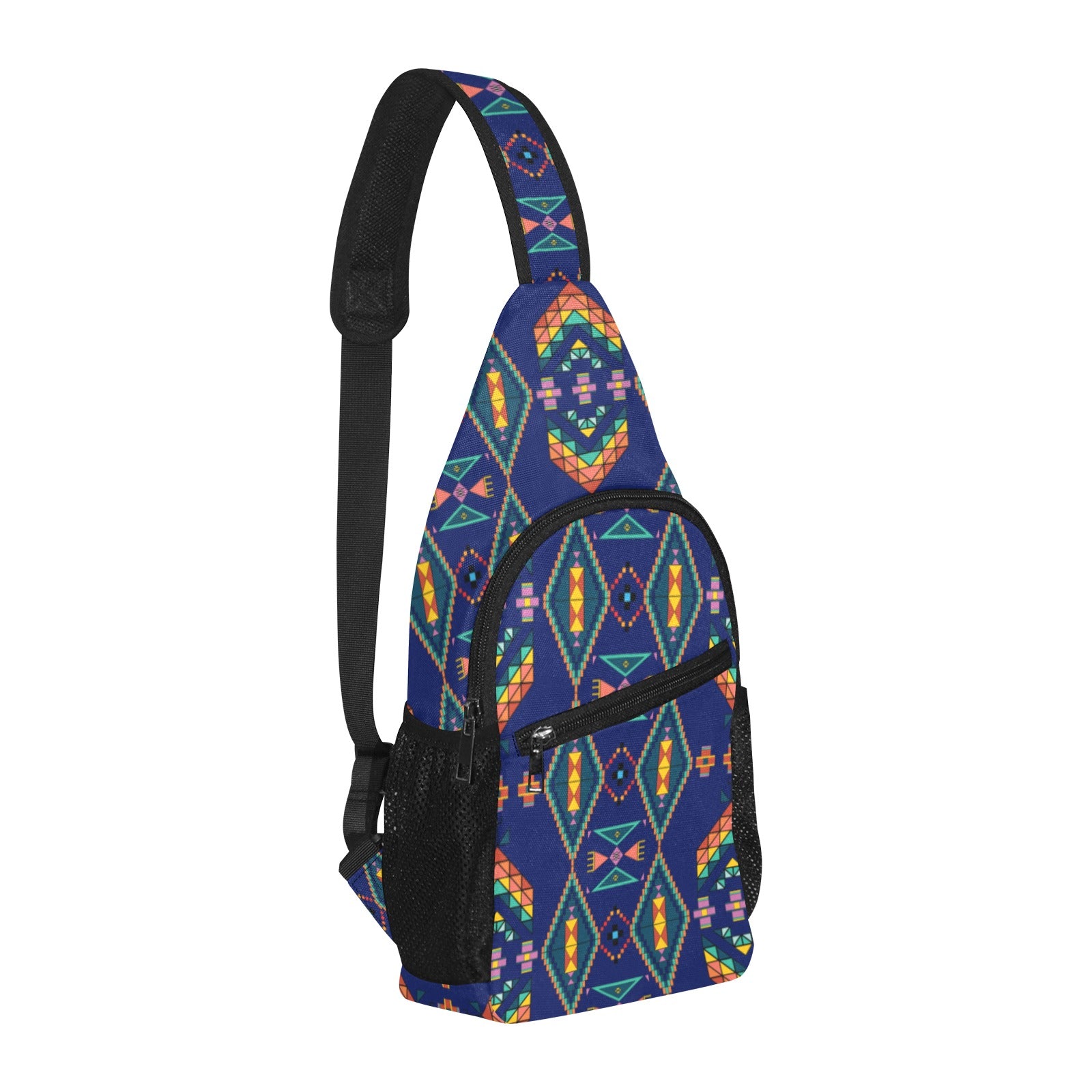 Travois Tipi Blue Chest Bag