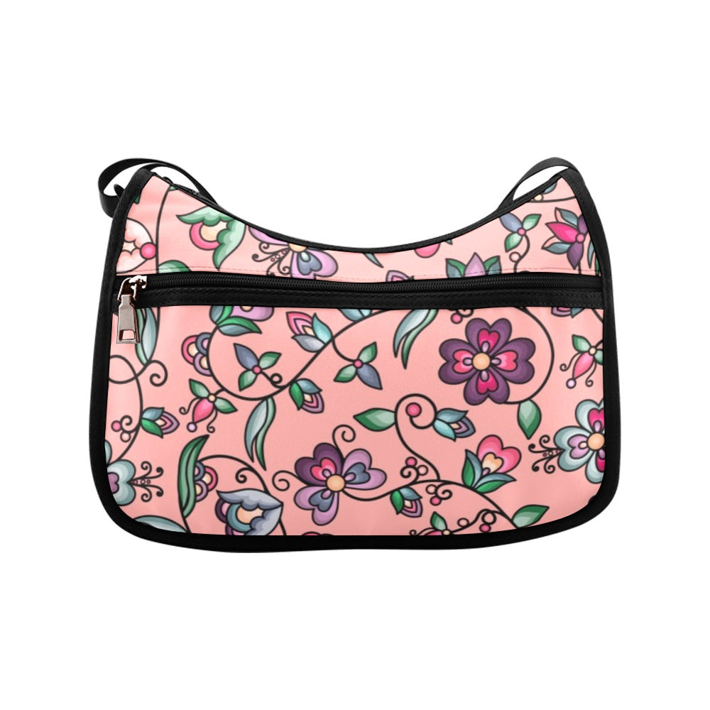 Amber Evening Garland Peach Crossbody Bag