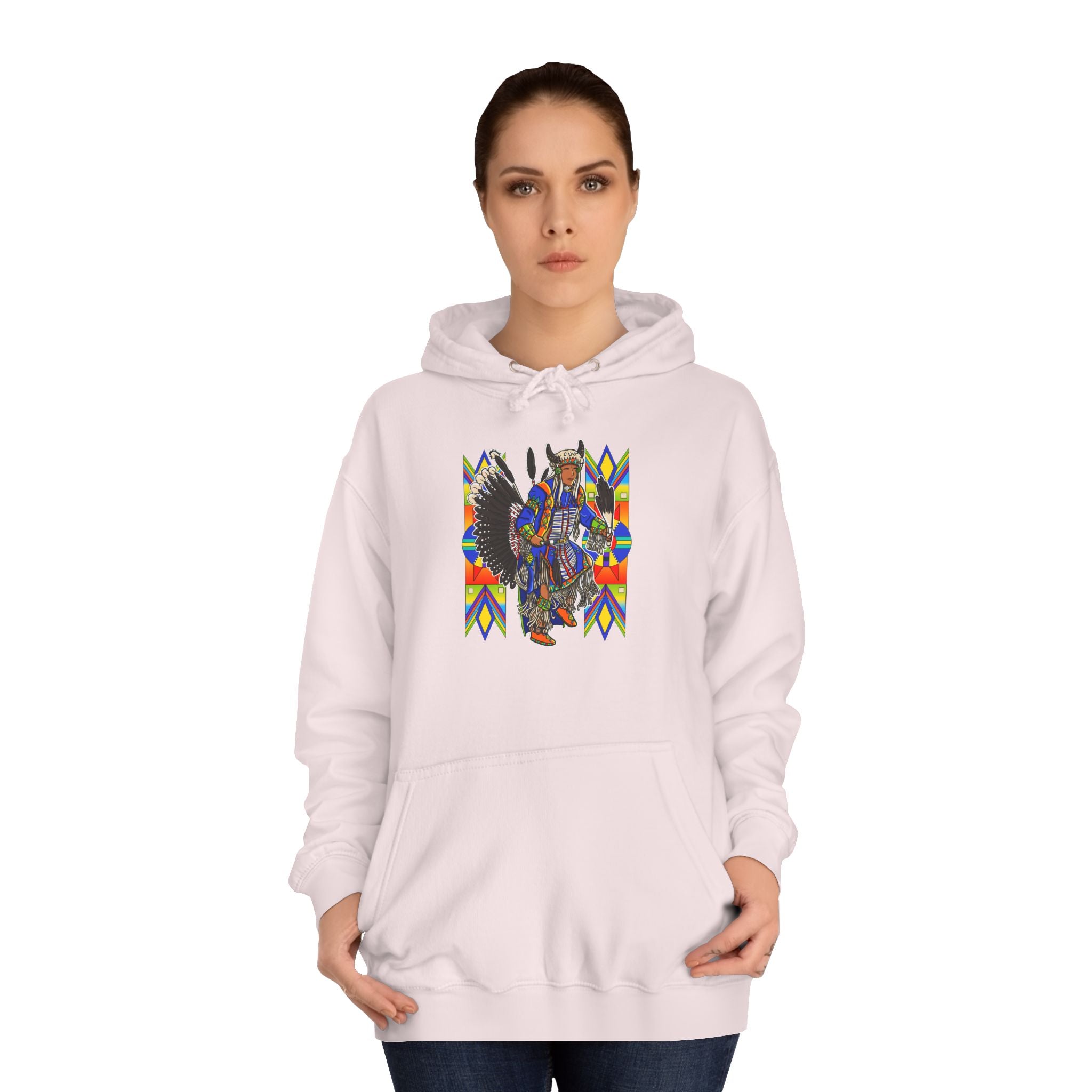 Traditional Powwow Man Dancer 1 Unisex Hoodie