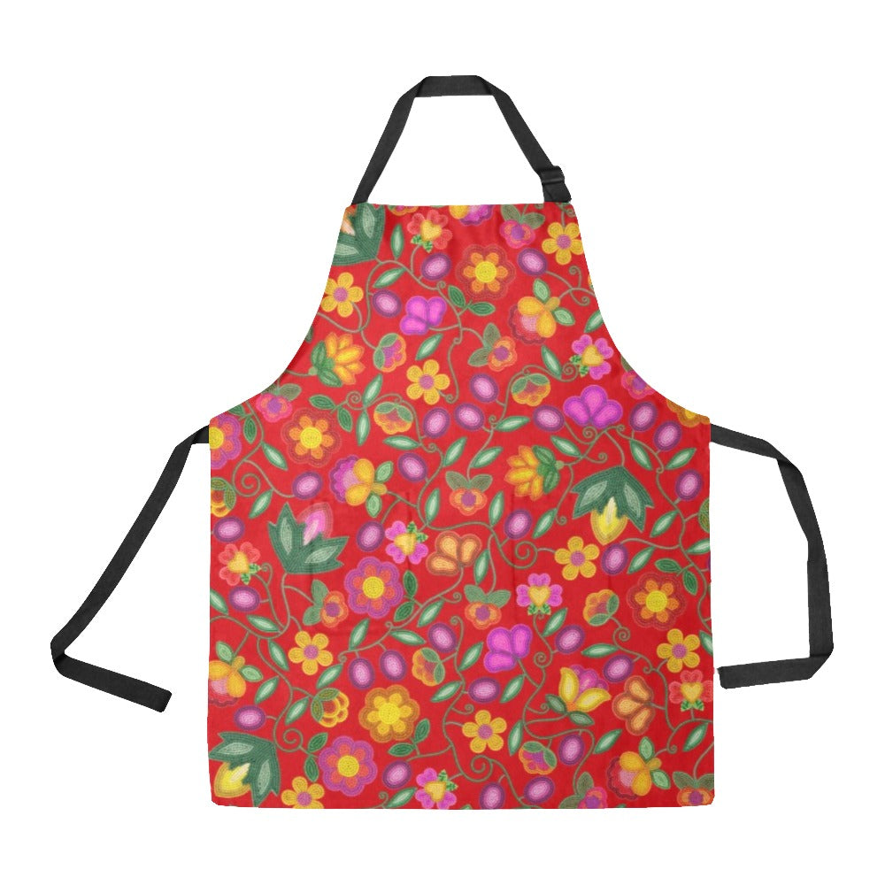 Boreal Bounty Red Apron