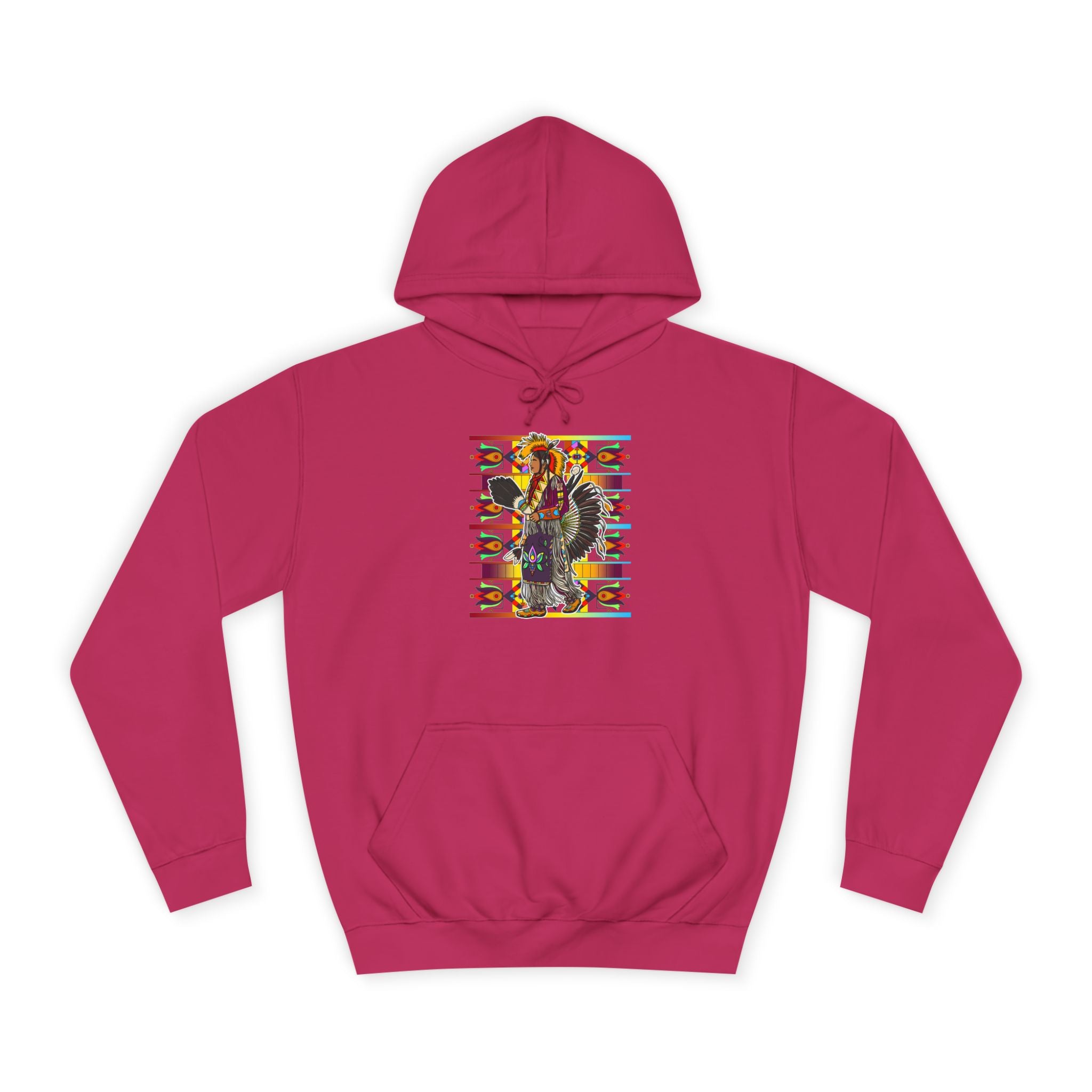 Traditional Powwow Man Dancer 2 Unisex Hoodie