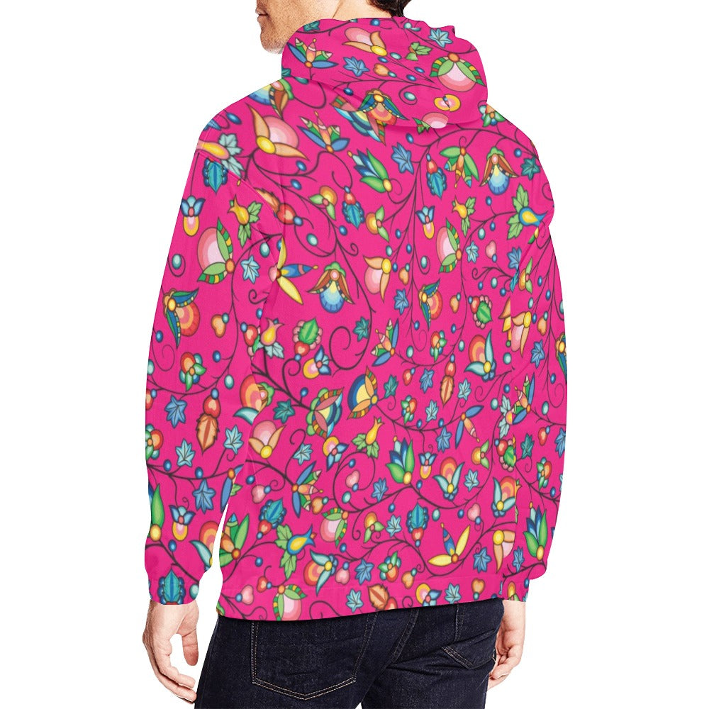 Prairie Plains Spirit Pink Hoodie for Men (USA Size)