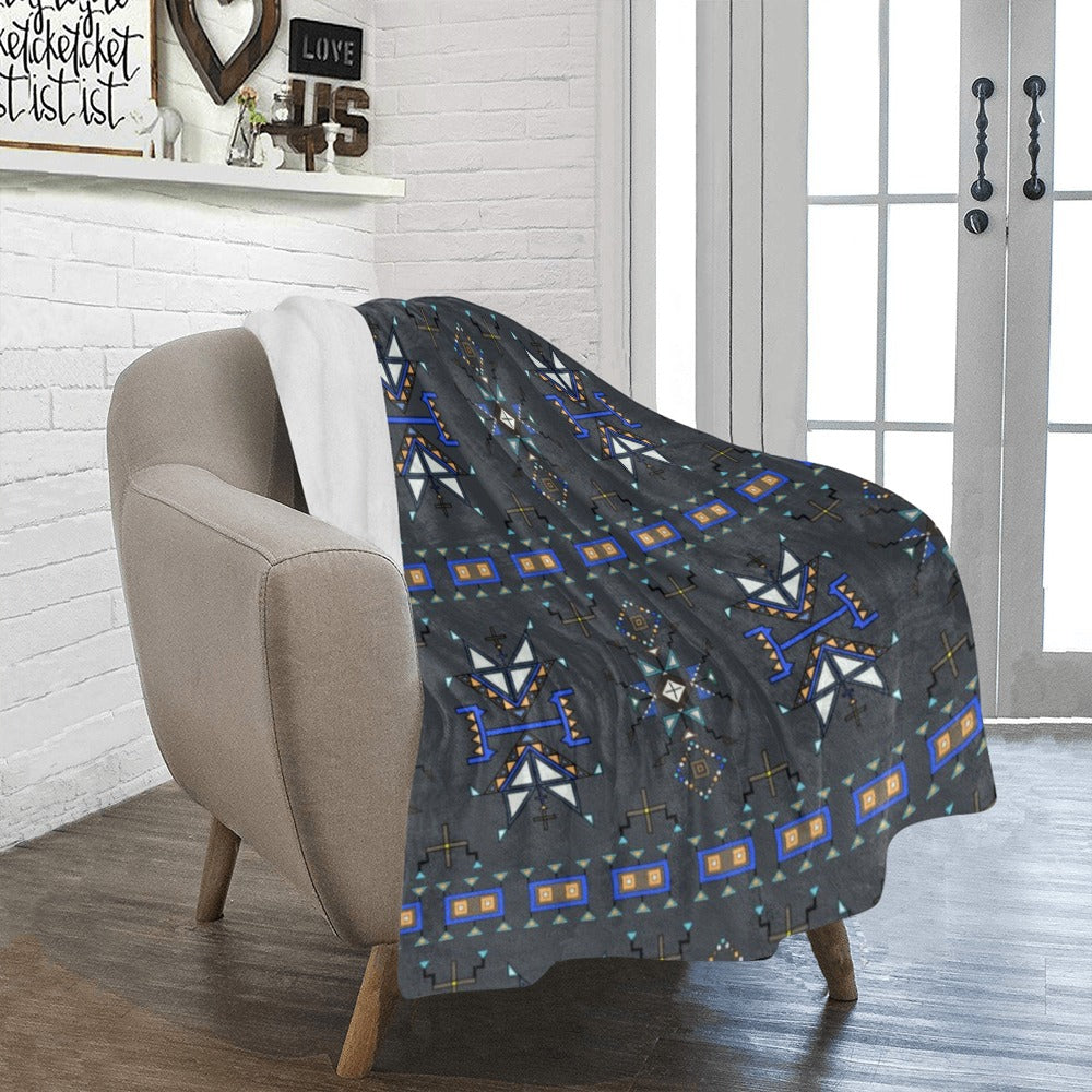Eagle Strike Gray Ultra-Soft Micro Fleece Blanket 40"x50"