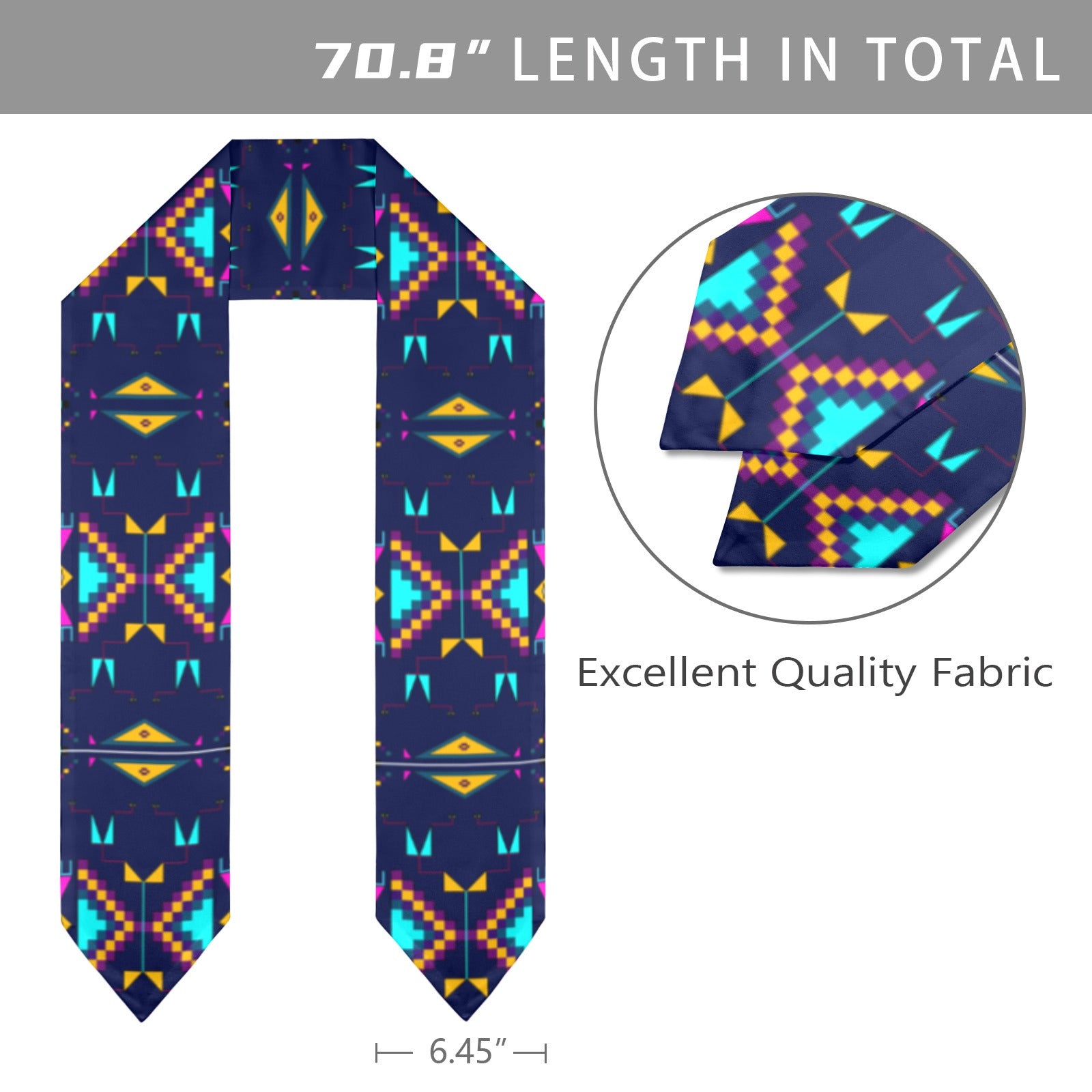 Rite of Passage Prairie Night Graduation Stole