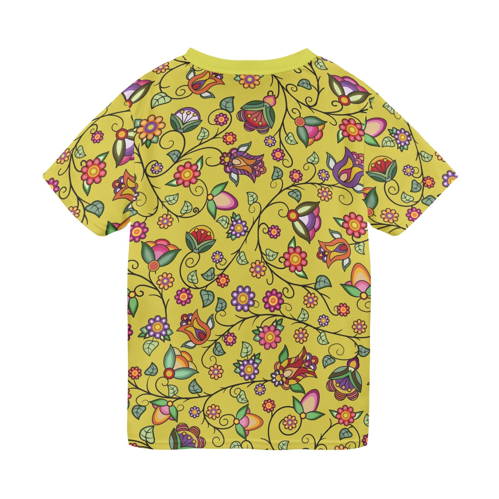 Heartbeat Petals Yellow T-shirt for Men