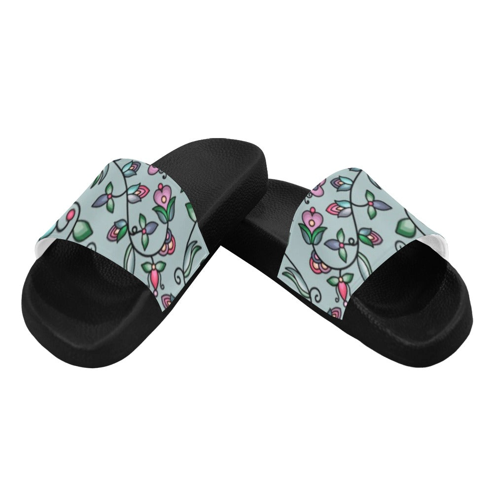 Amber Evening Garland Turquoise Women's Slide Sandals
