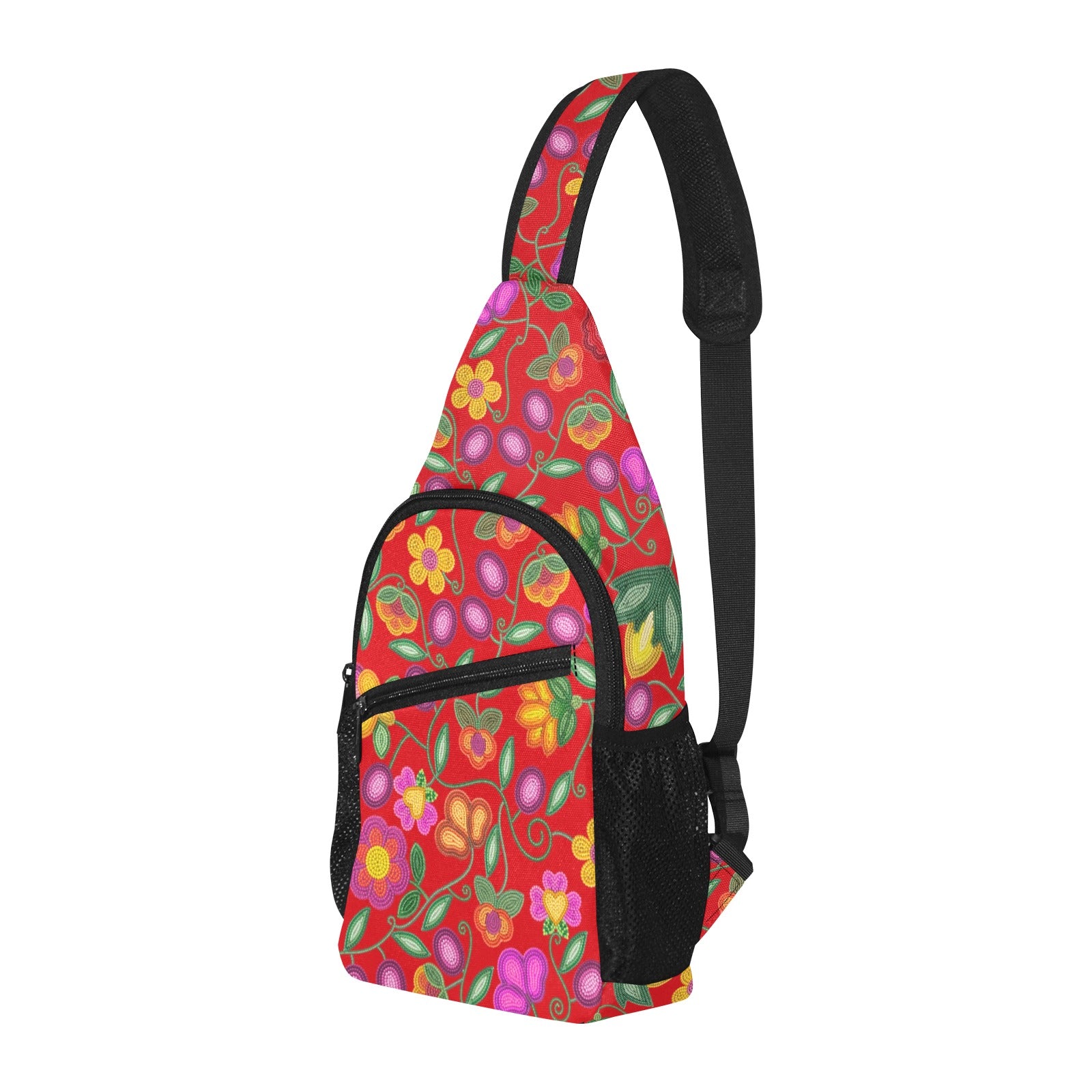 Boreal Bounty Red Chest Bag