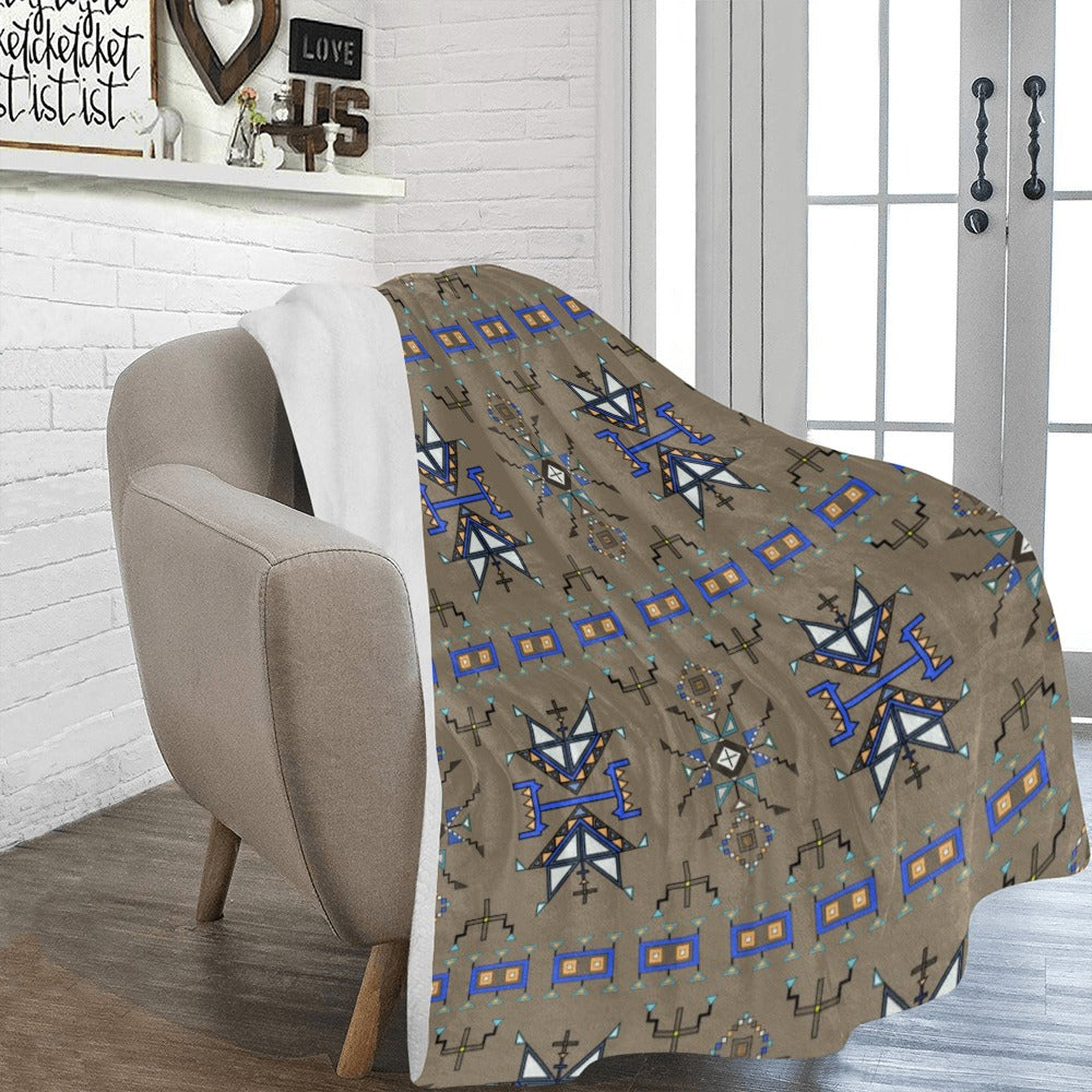 Eagle Strike Brown Ultra-Soft Micro Fleece Blanket 60"x80"