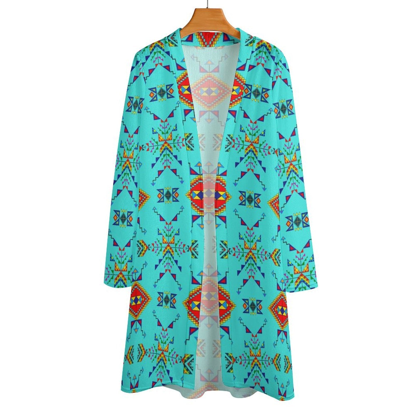 Buffalo Jump Turquoise Cardigan