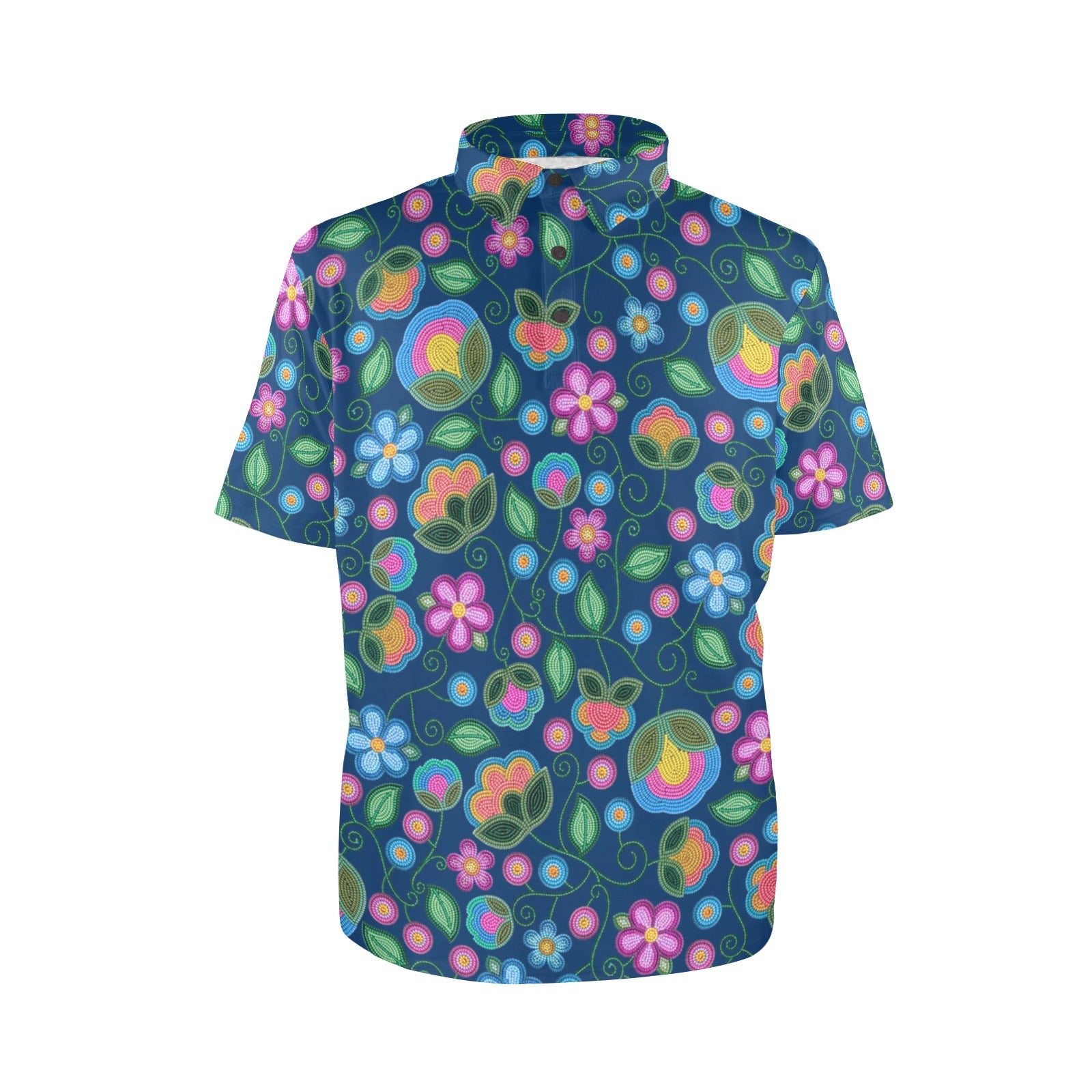 Turquoise Sunbeam Blue Polo Shirt