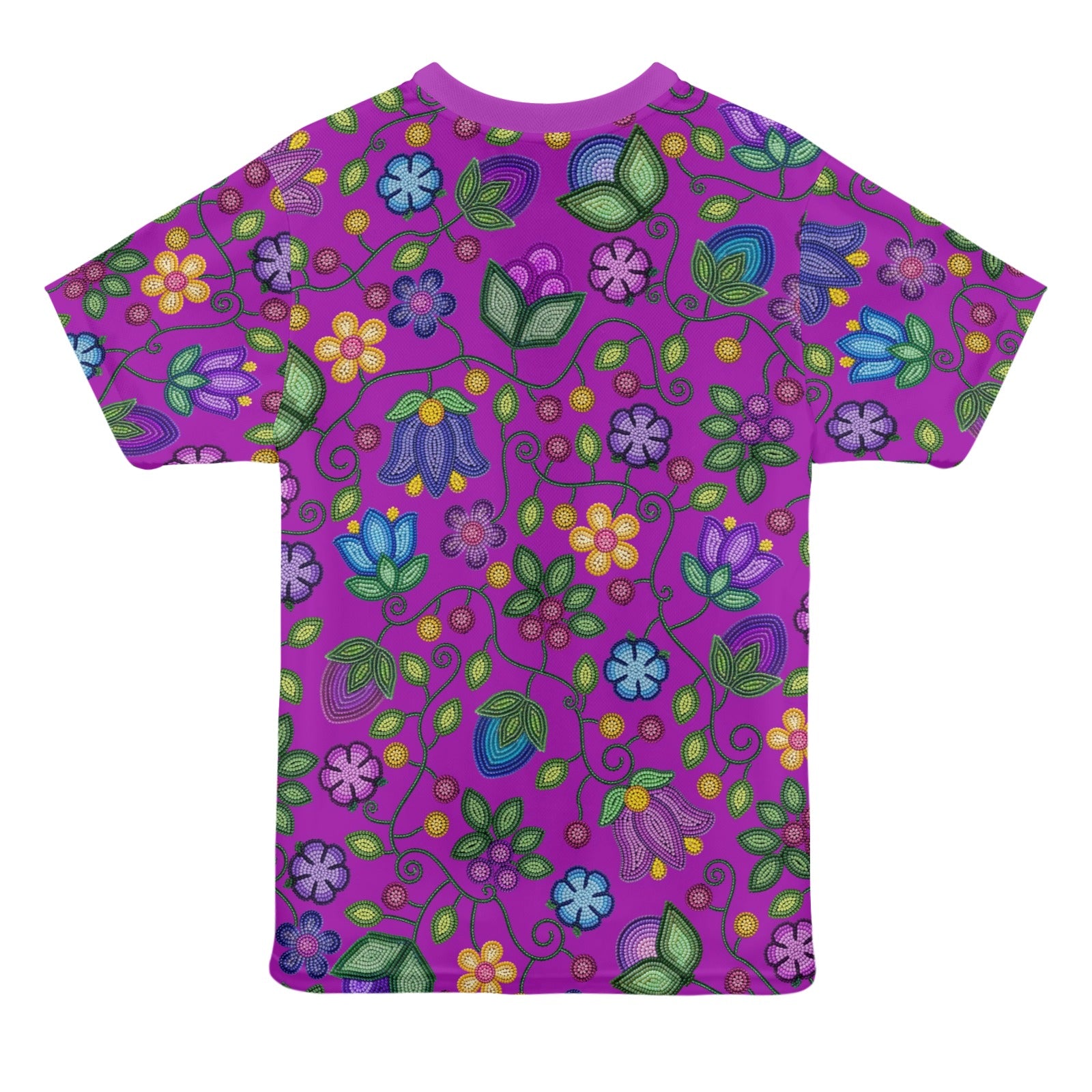 Bloom Uplift Purple T-shirt for Women