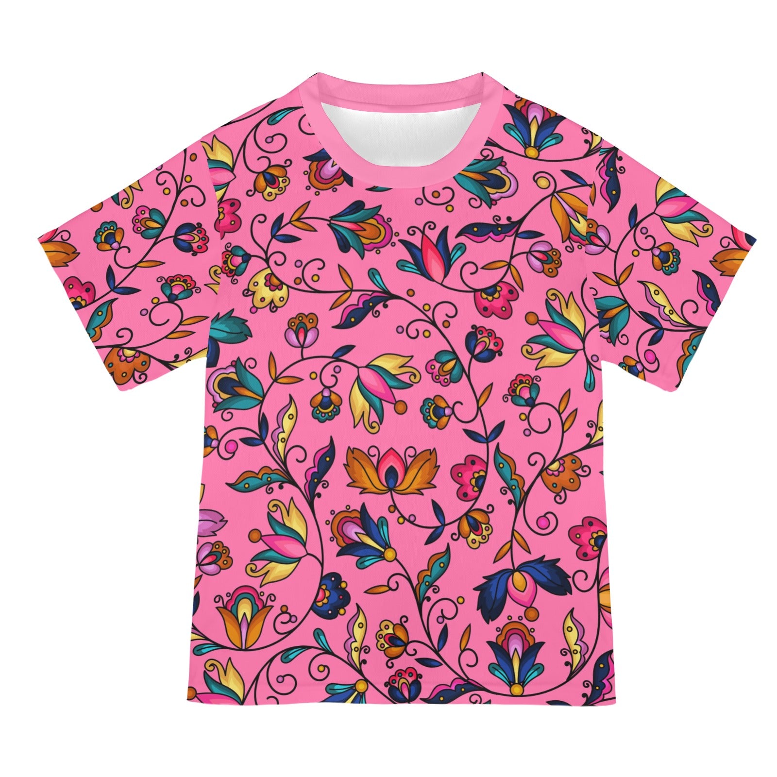 Copper Prairie Petals Pink T-shirt for Women